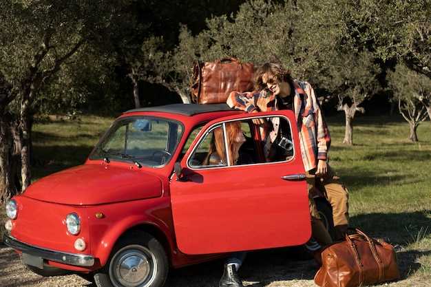 Eventos solidarios con participación de coches antiguos
