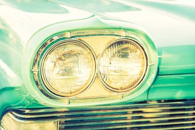 Técnicas de iluminación para fotos nocturnas de coches antiguos
